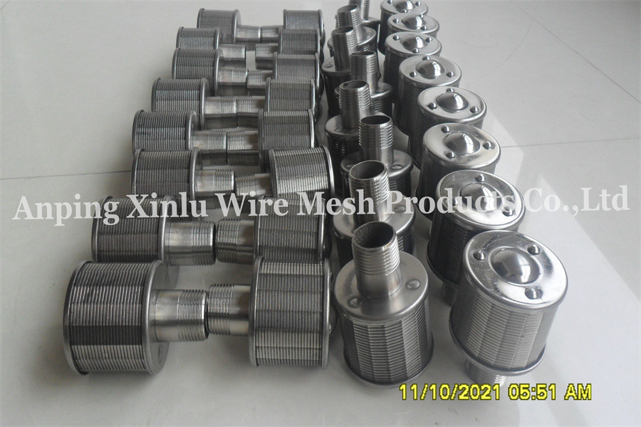 Slot 0.25mm Stainless Steel Screen Filter Nozzle DN53 For Water Treatment