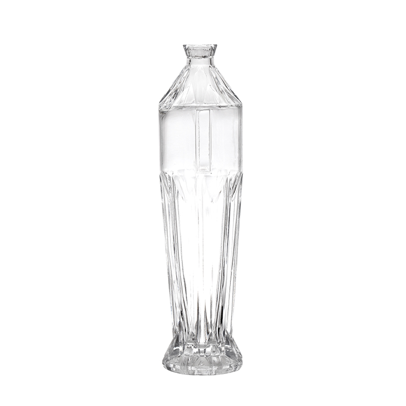 Customizable Sealing Type White Frosted Vodka Bottle for Special Occasions