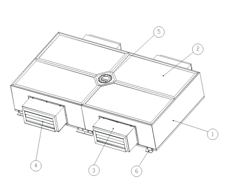 Laminar Supply Ceiling Cleanroom Product Made Of Electrolytic Plate