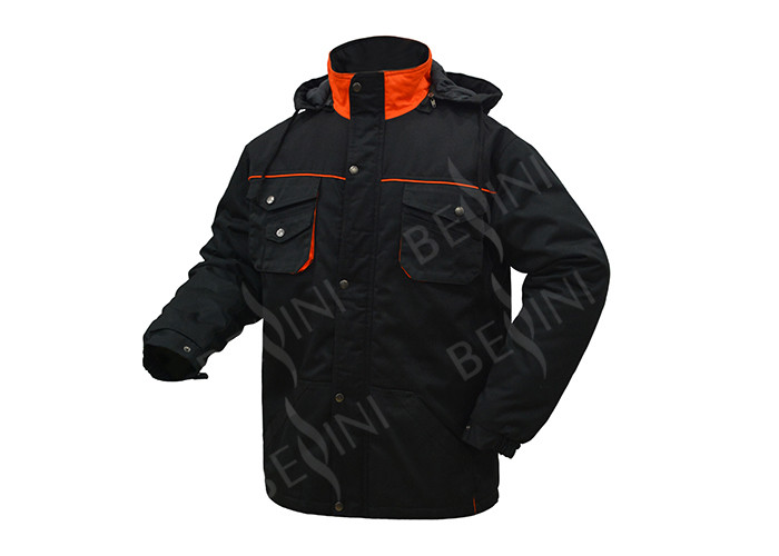Long Sleeve Outdoor Work Clothes Cotton / Polyester Embroidered Technics