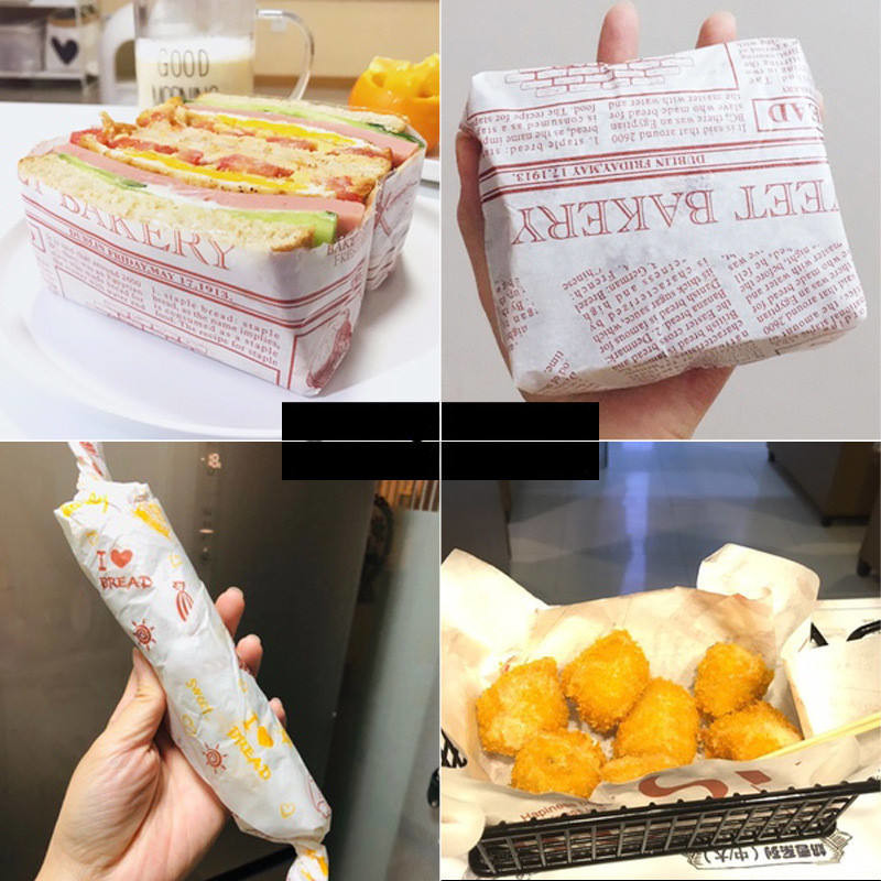 Colourful Leakproof Greaseproof Paper for Home and Food packing Use