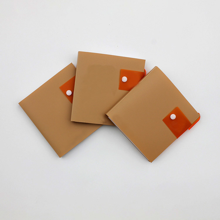 Mini PP Plastic Cover Custom Hardcover B6 Spiral Grid Cute Stationery