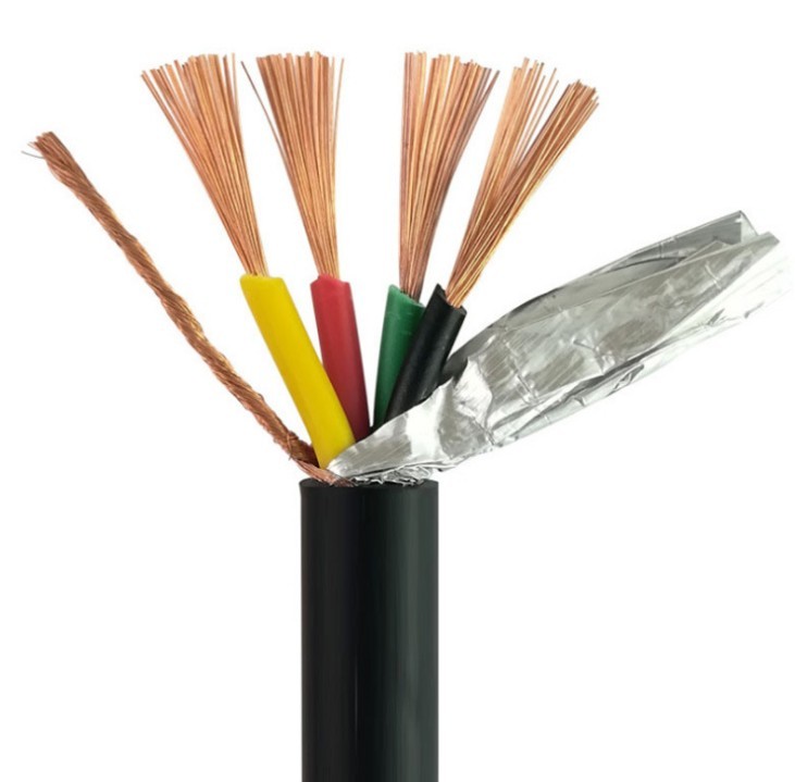 0.3/0.5KV Shield Control Cable RVVP Tinned Copper Wire Braid