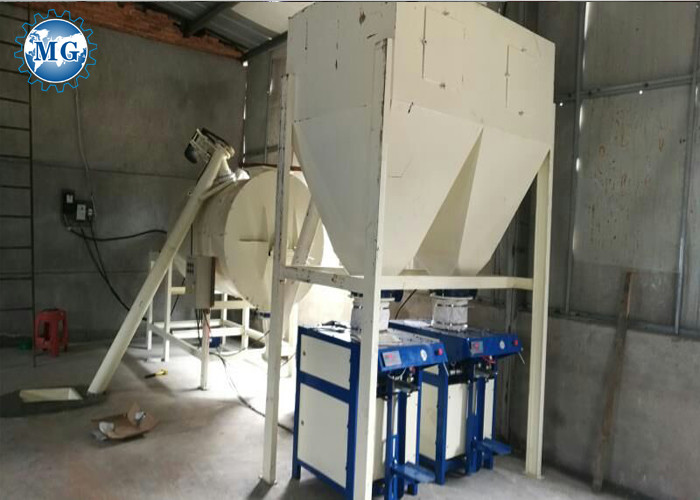 3-5tph Simple Tile Adhesive Machine Tile Adhesive Production Line