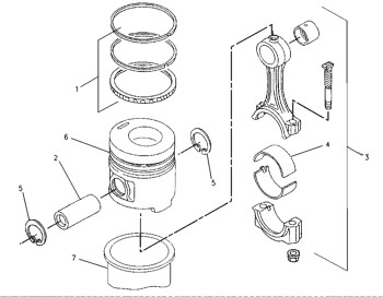 9T5927 Piston Engine 9T-5927 Ring 1283295 Piston(Standard) Cylinder Liner 128-3295