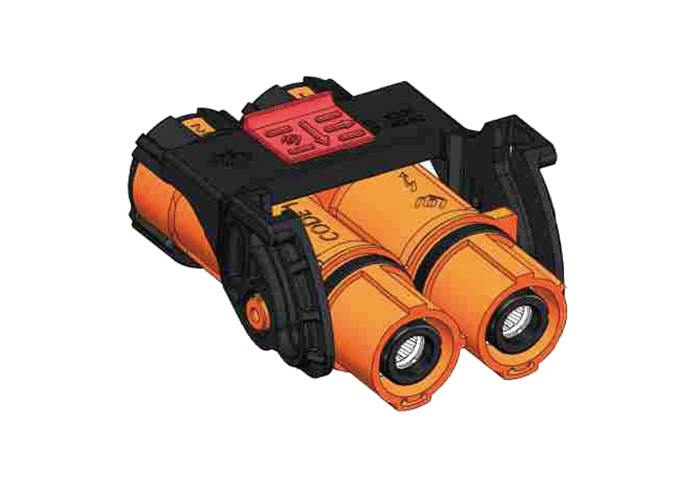 2 Pin Interlock 150A High Voltage Battery Connector FCC Approved