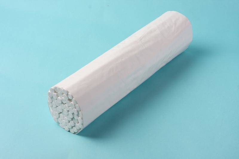 Disposable Medical Dental Braided Cotton Rolls Holder Dental Cotton Roll for Teeth