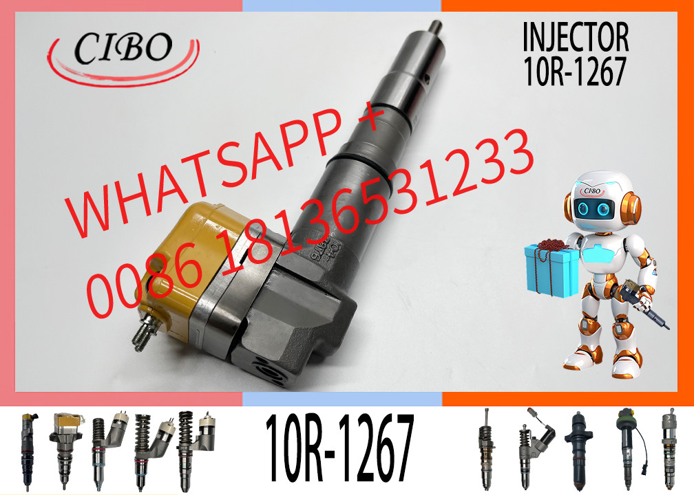 Common rail diesel fuel injector 10R-1267 10R-0781 156-8895 10R-9239 173-9268 162-9610 For C+ 3126