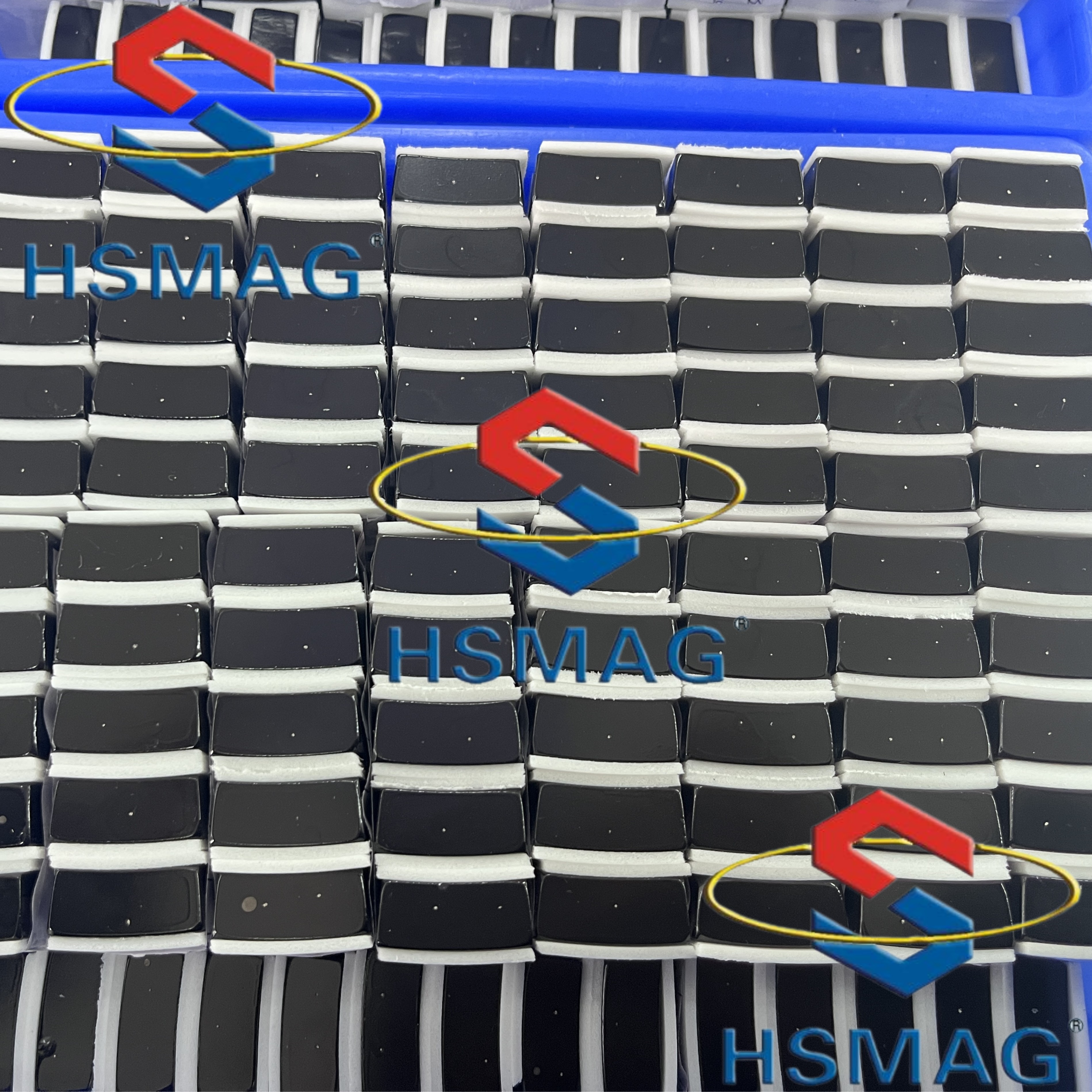 Sintered Industrial Arc SmCo Magnet Electroplate Ni Zn Epoxy Coated High Temp Resist