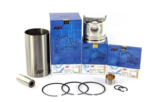 6D16T 6D34 Excavator Engine Parts Diesel Liner Kit