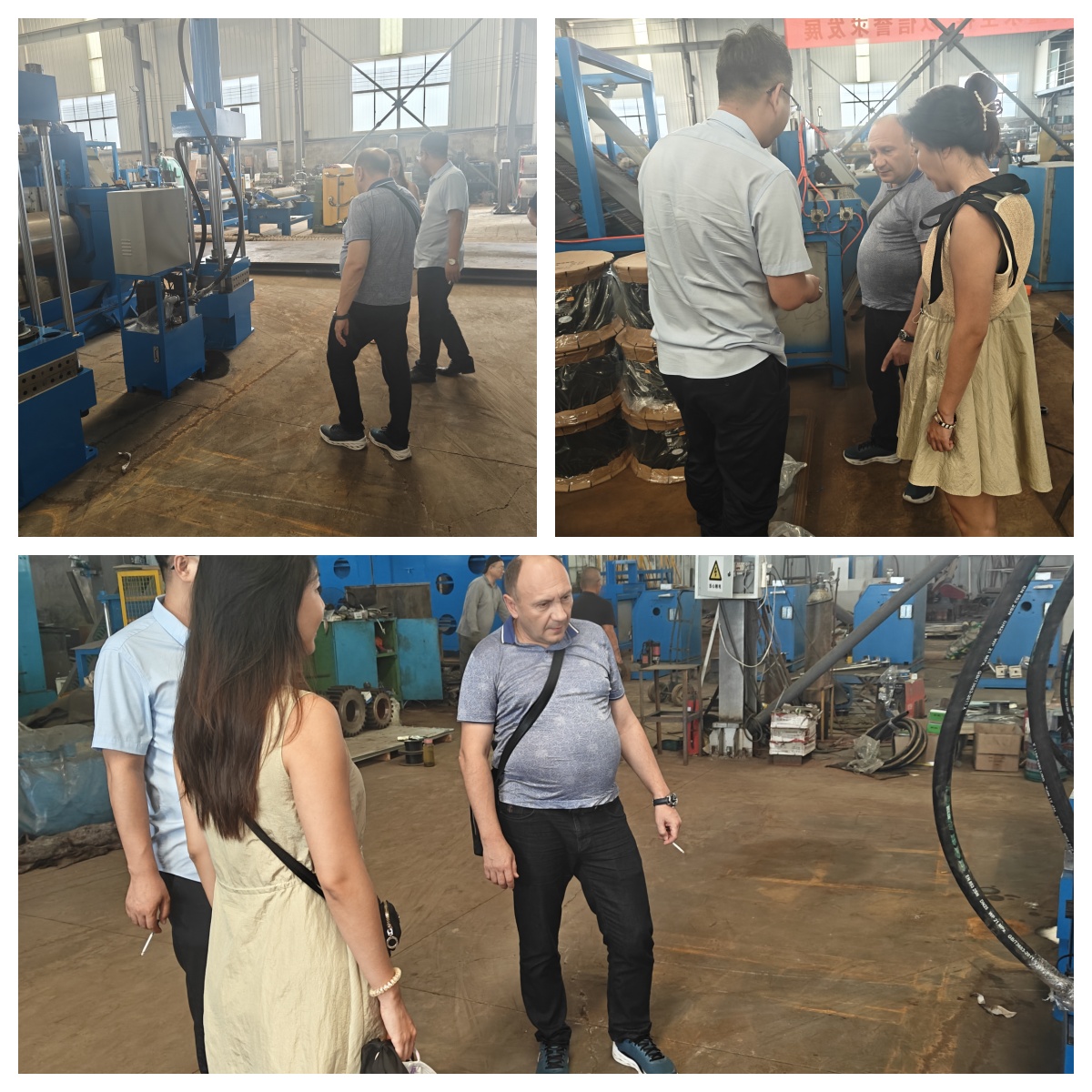 High Capacity 24 Inch Rubber Mixing Mill With Electric Pitch Adjustment / Hydraulic Rubber Baffle / Stock Blender