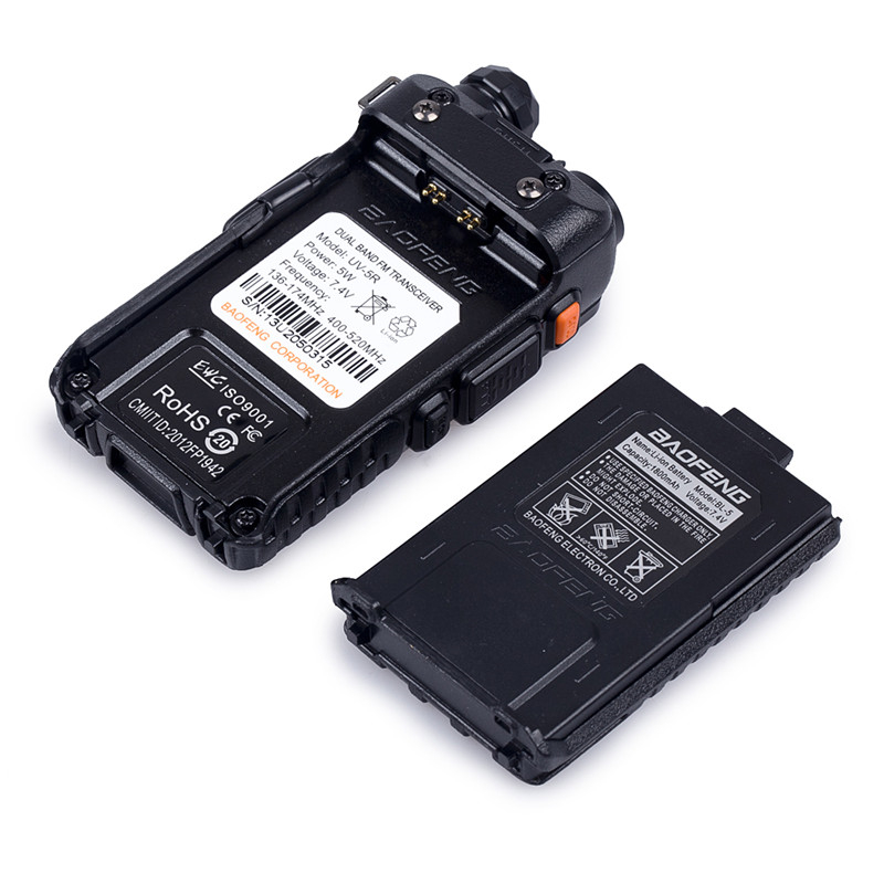Long Range 5W Dual Band Radio Handheld Portable Transceiver Baofeng UV-5R