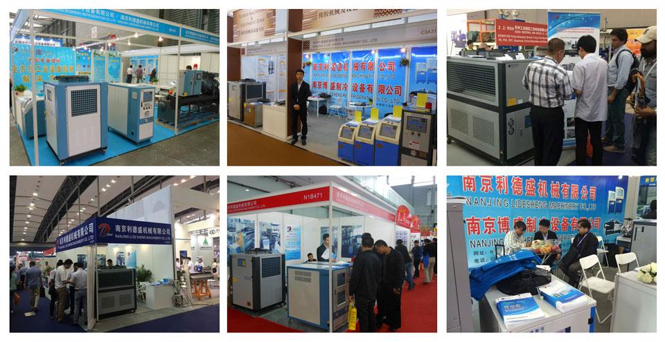 Air cooled screw chiller for industrial process cooling from China