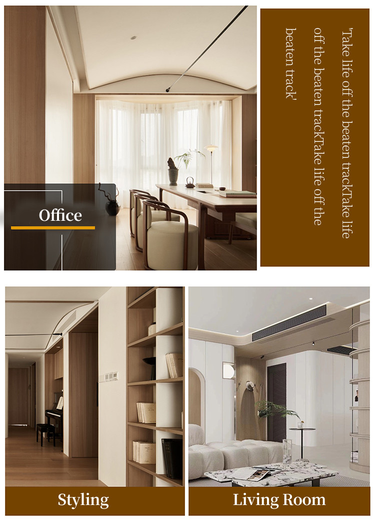 Decorative Manufacturers Supply Composite Skin Texture Wood Veneer Wall Panels