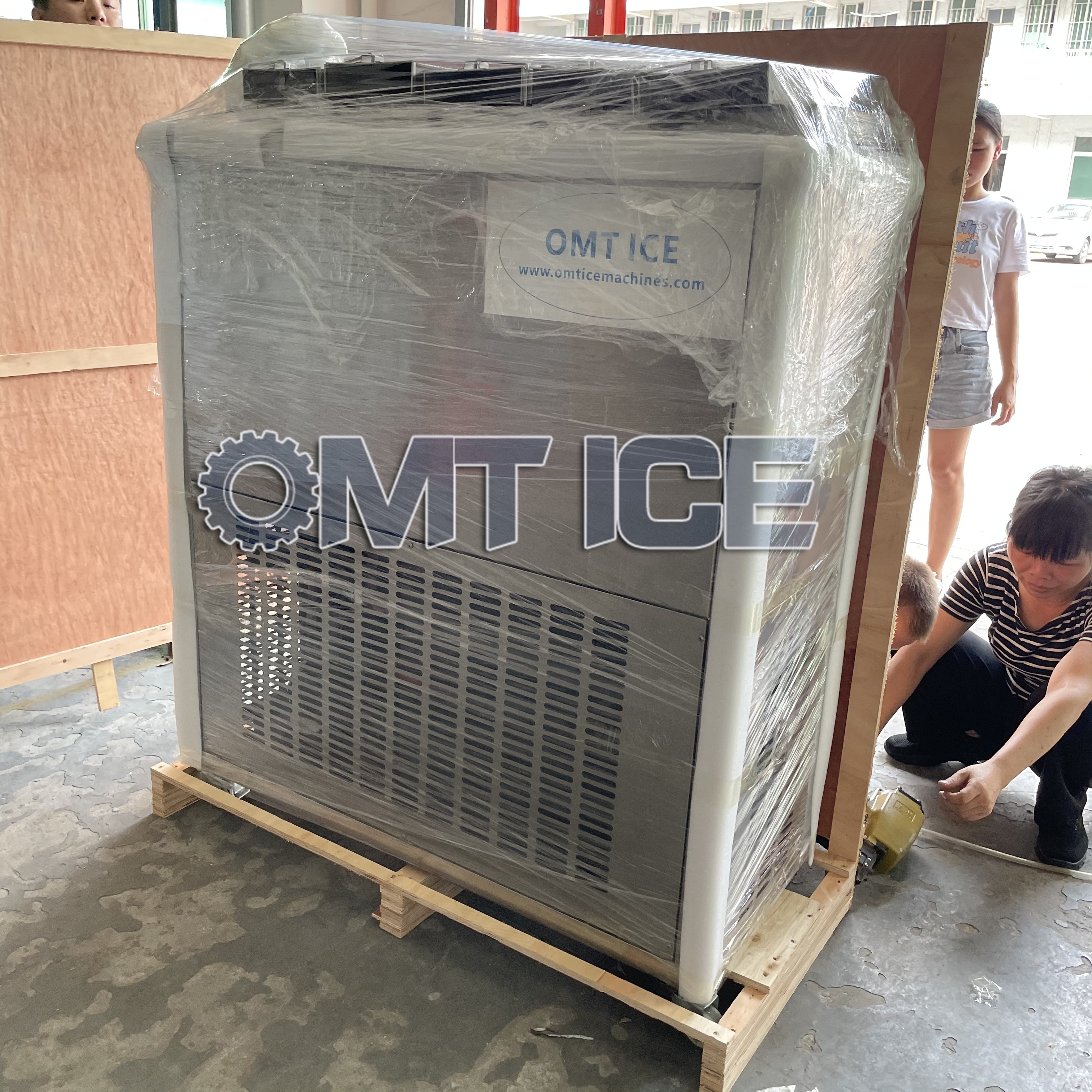 OMT 2 Ton Per Day Ice Tube Machine High Output Stainless Steel Equipment for Hotels