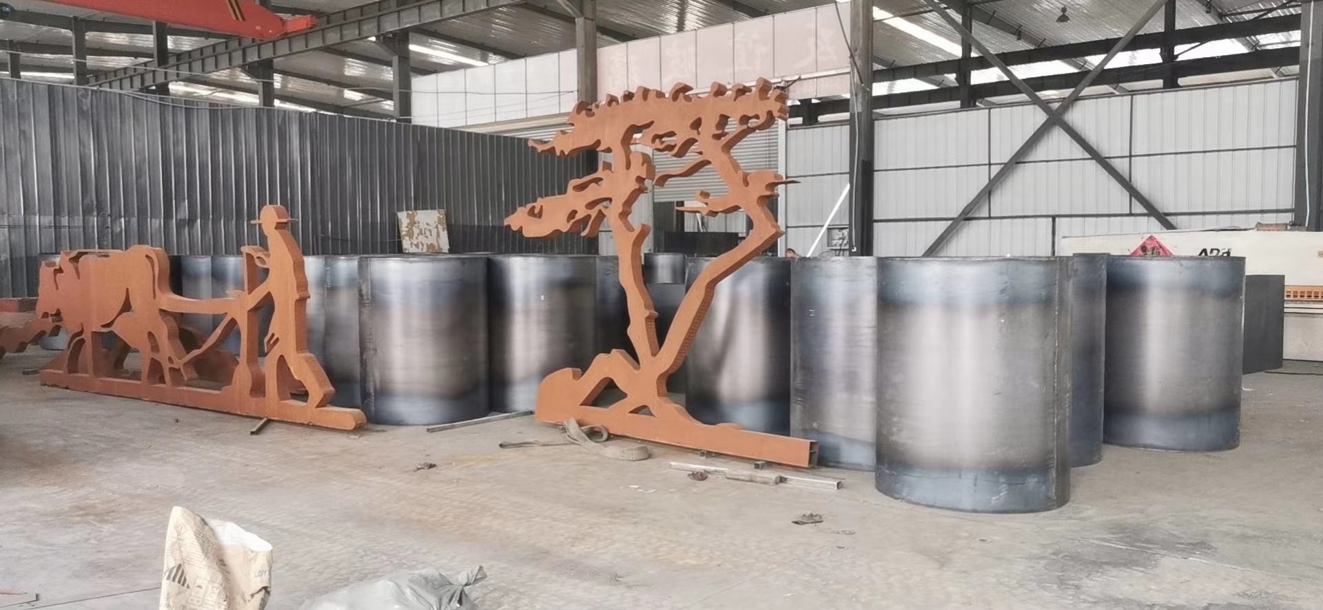 A243 Corten Weather Resistant Steel Plate Sheet A588 Container