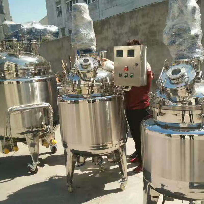 Cylindrical Chemical Liquid Tank Mixer Automatic Liquid Fertilizer Mixing Tank