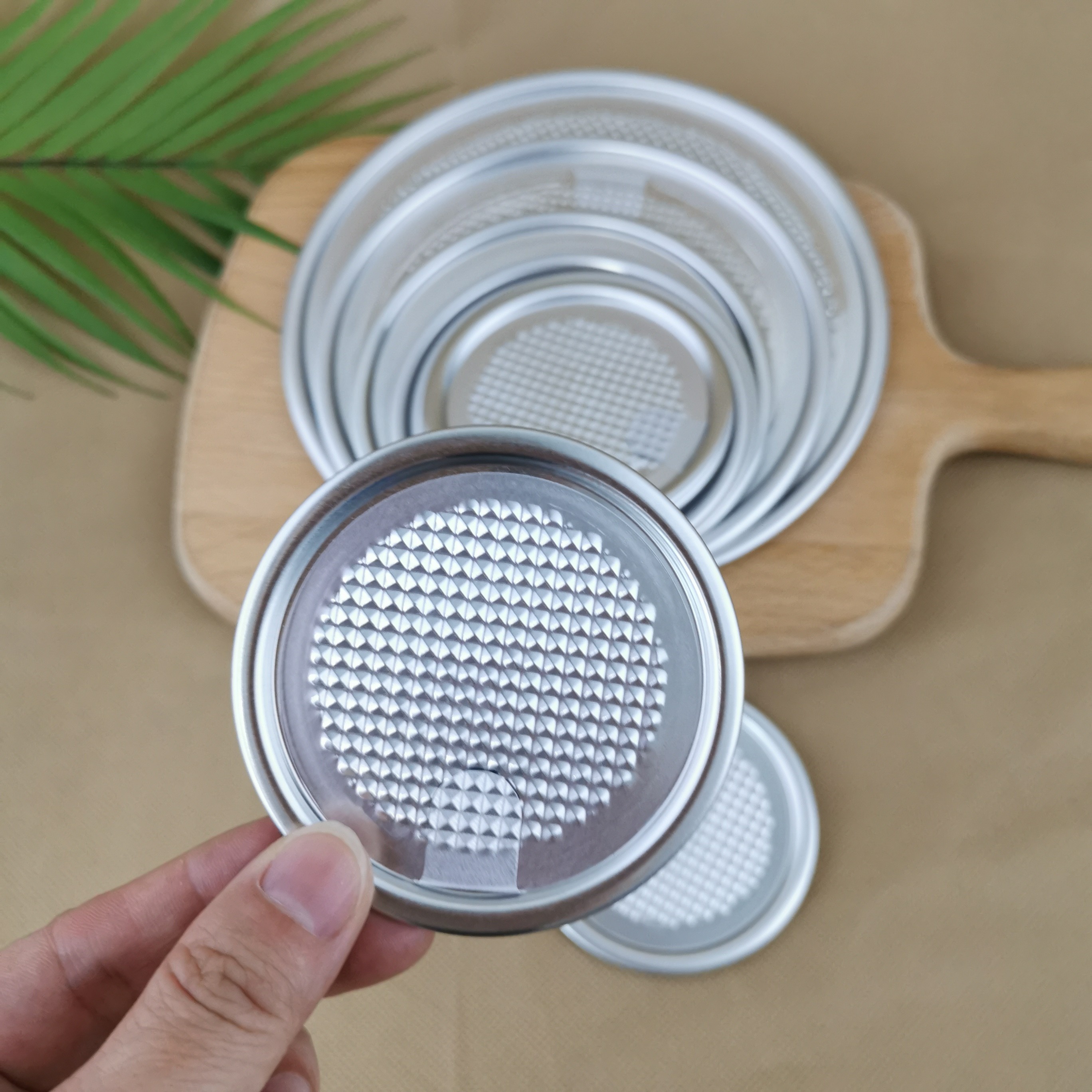 Food Grade 211 65mm SGS Easy Peel Off Lid
