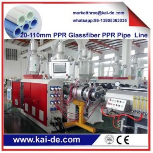 Buy cheap 20-110mm PPRC pipe extruder machine High Speed 20m/min product