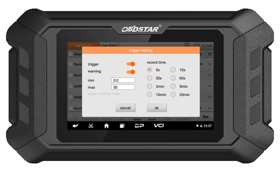 OBDSTAR iScan for MERCURY Marine Diagnostic Tablet with Special Functions Support G3/ DFI 2/ Optimax/ Seapro/ Verado/ 40HP-300HP