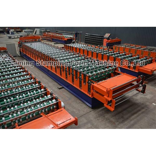 Double Layer Deck Roofing Sheet Roll Forming Machine