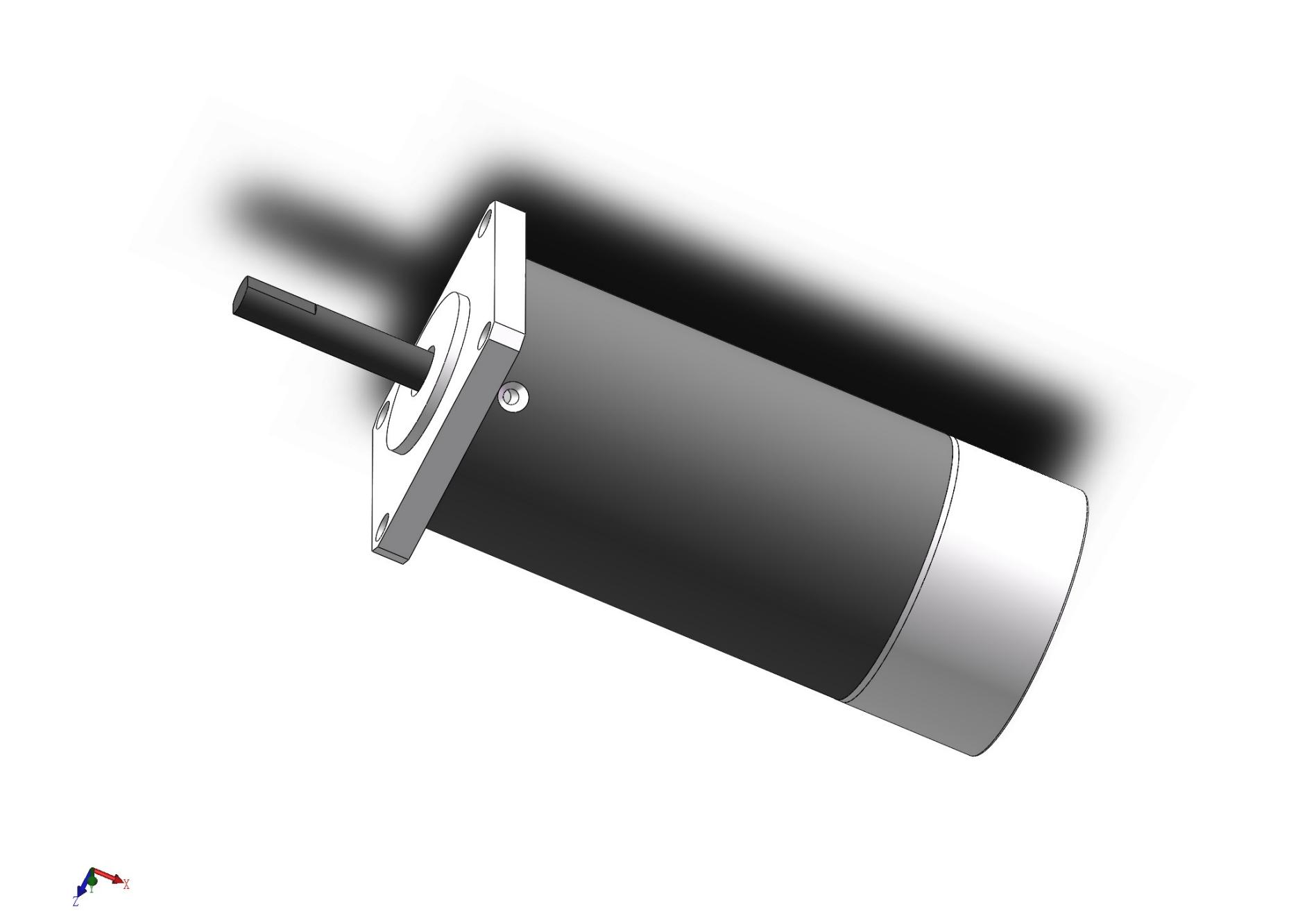 Micro Brushless Worm DC Gear Reduction Motor 12v 24v 100w
