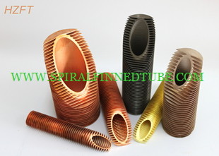 3.2mm Extruded Aluminum Fin Tube With Medium Height For Bending And Coiling
