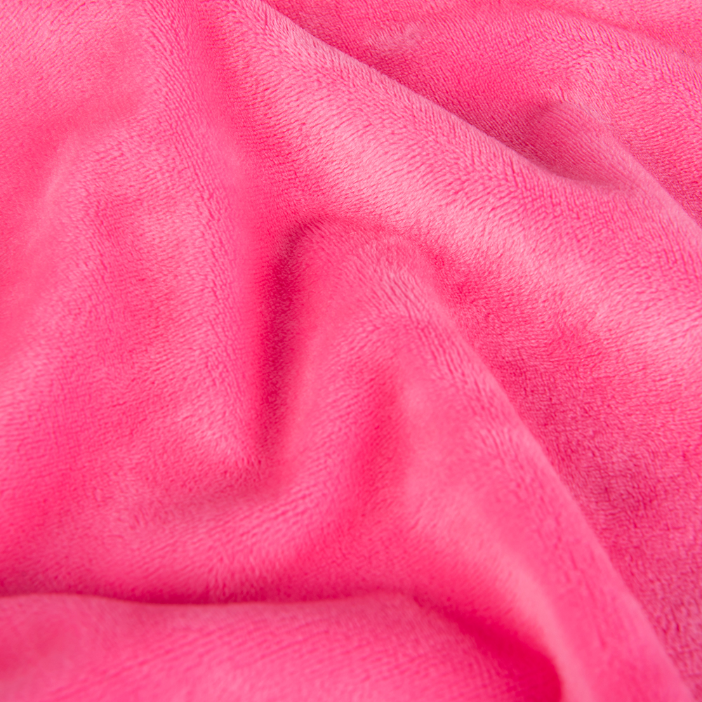 Short Plush Velvet Fabric 95%Polyester 5%Spandex Elastic Customized Color Plain Style
