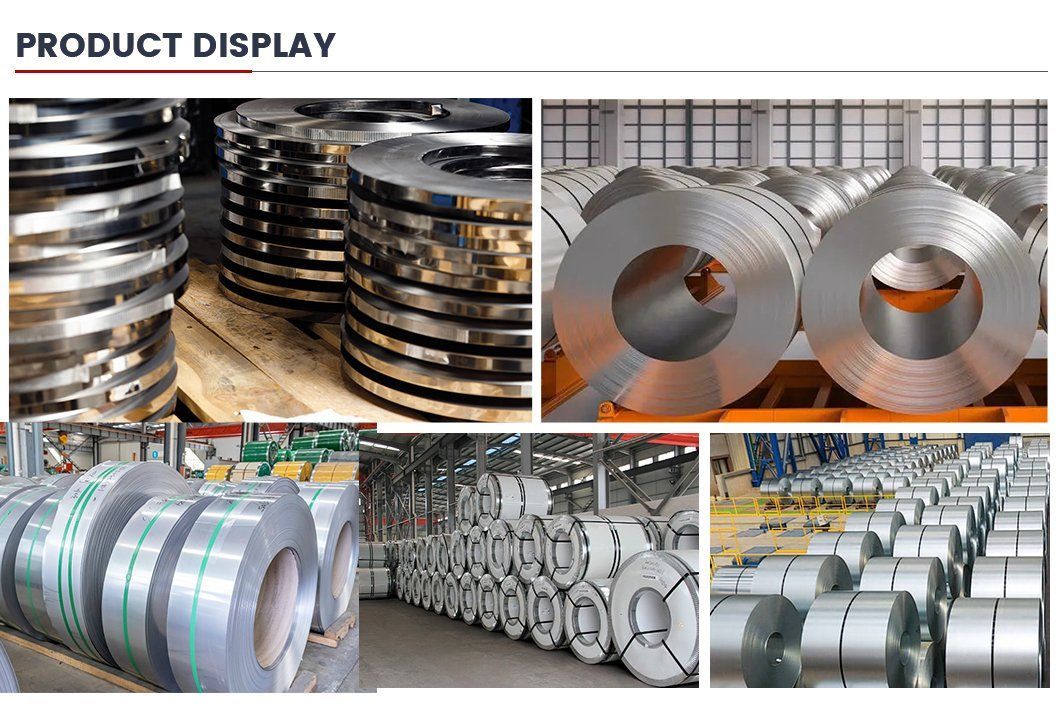 Chinese Trusted Supplier 201 301 304 316 409 410 430 2205 2507 2906 2b/Ba/No. 4/8K/ Mirror/Embossed/Checkered/Anti Prin Stainless Steel Coil