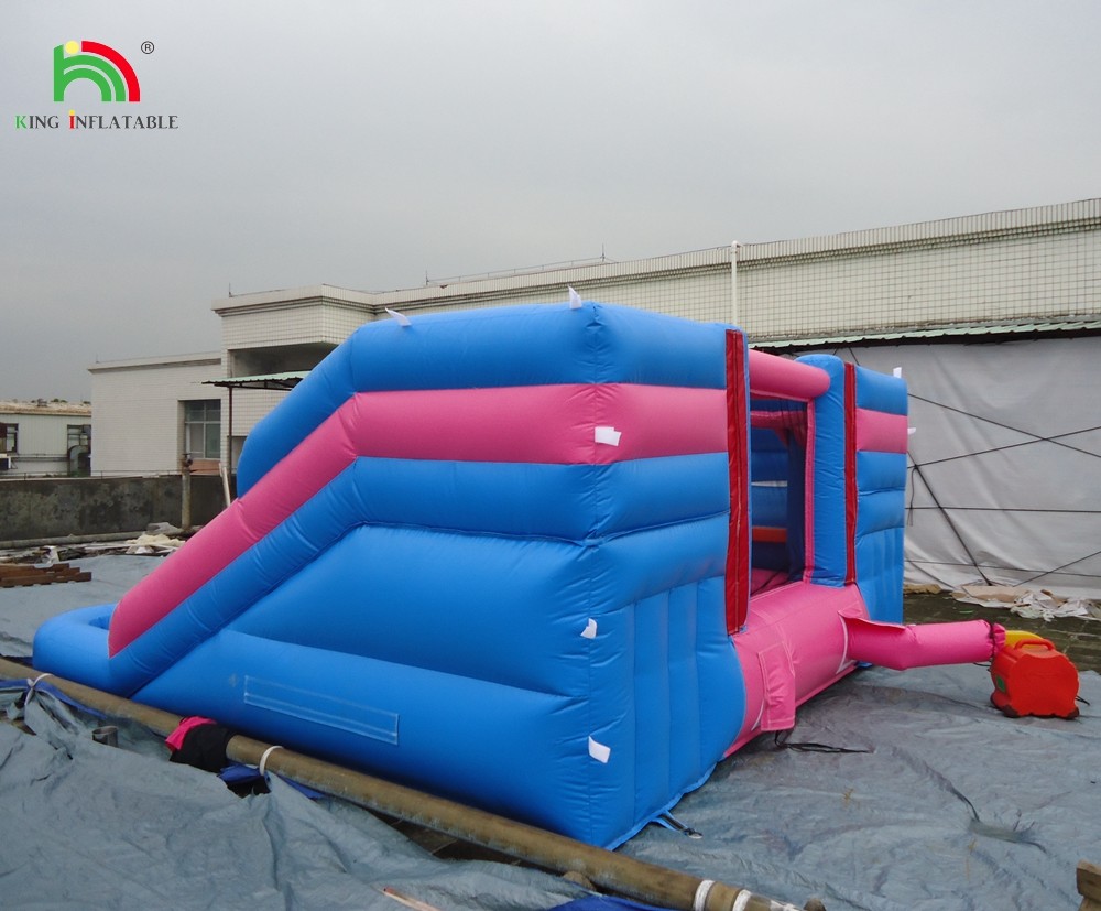 Hot Sale Inflatable Water Slide Double Lane Inflatable Water Slide with Detachable Pool for Sale