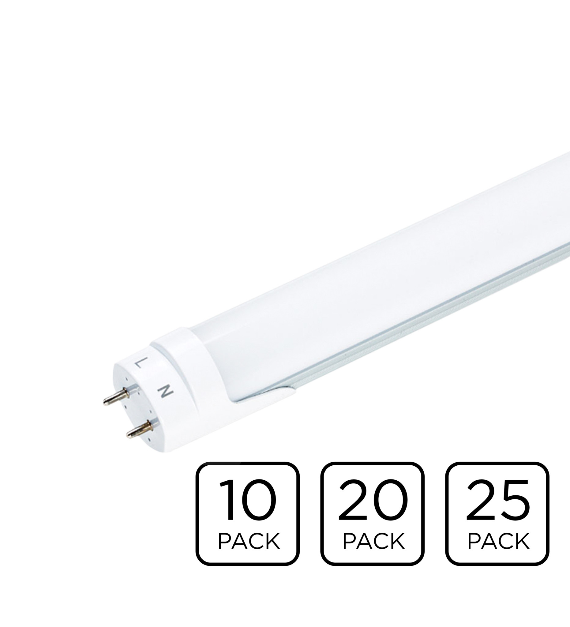 90cm 3ft T8 Fluorescent Tube 12w 14w AC85V - 265V 6000k SMD 2835 Milky Cover