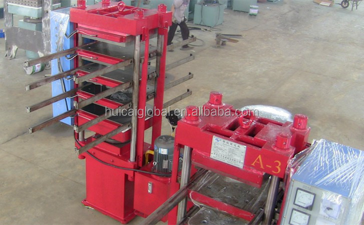 Rubber Tiles Vulcanizing Press Machine XLB-550*550*4 with PLC and Stable Performance