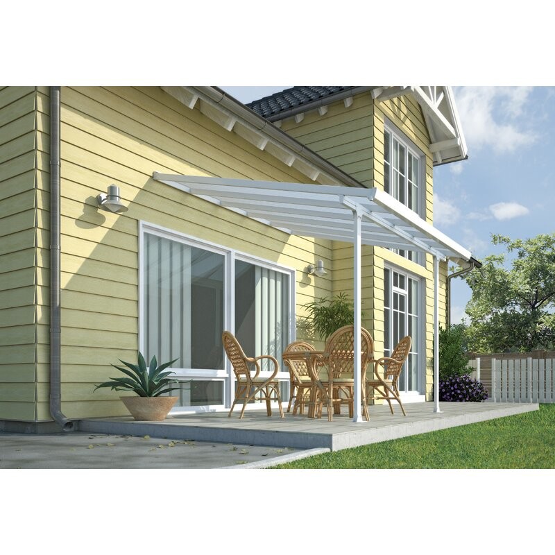 Outdoor Sunshade Shatterproof 10x20ft Aluminum Patio Covers