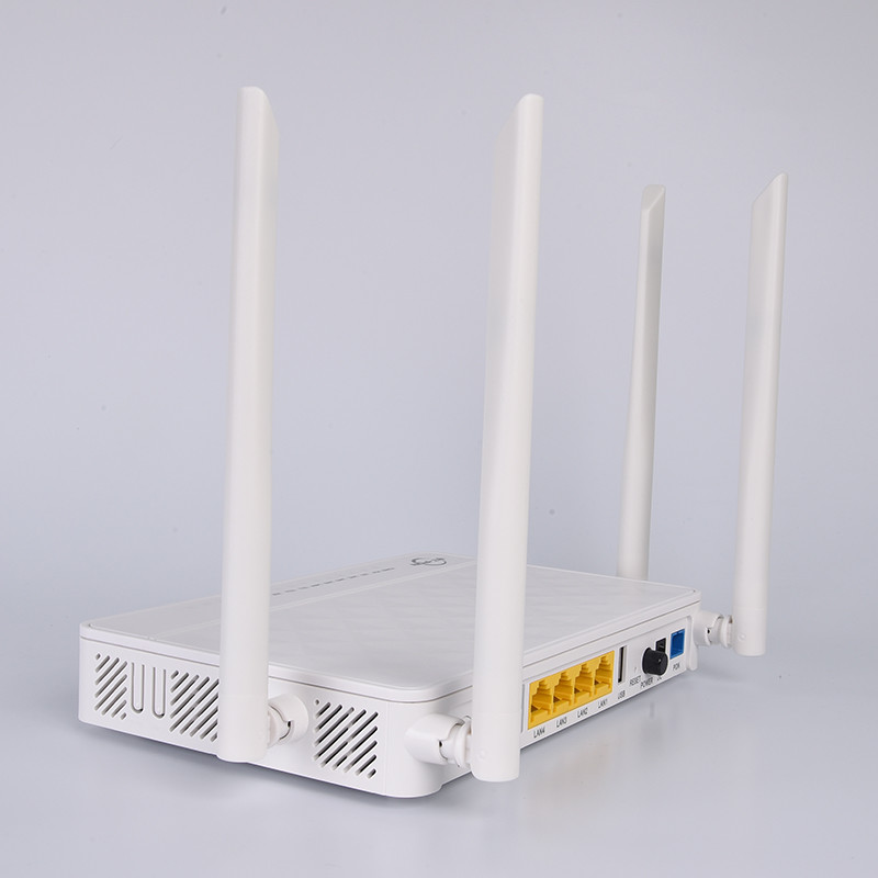 Realtek GEPON Port 4 ANTENNAS ROUTER ONT Dual Band ONU