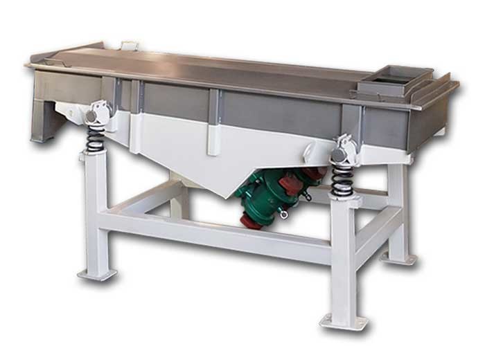 Powder Small Vibrating Screen Multi Layer Design Double Motor Driven Eco Friendly