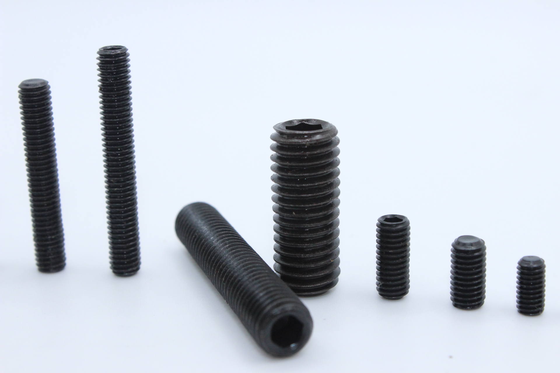 Black Finish Socket Head Set Screw for Door Handle DIN913 Fast EMS Shipping