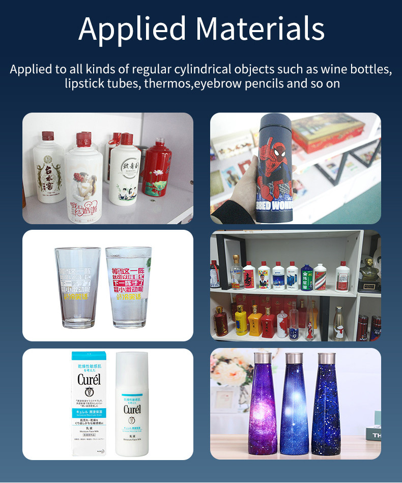 High Speed 720dpi 15s Oem Cylindrical Printing Machine