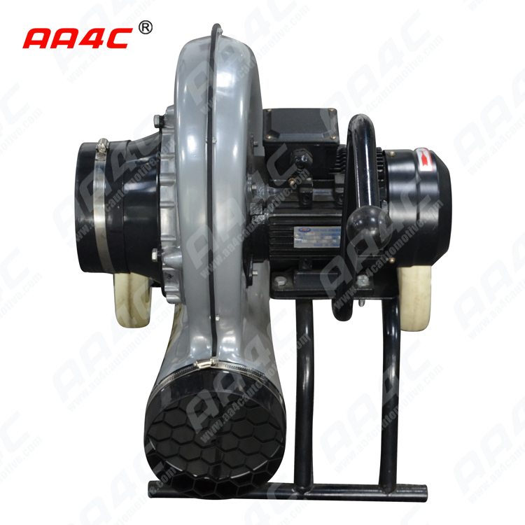 8M Vehicle Car Exhaust Extracting System Movable Dolly With Fans Car Gas Sucking