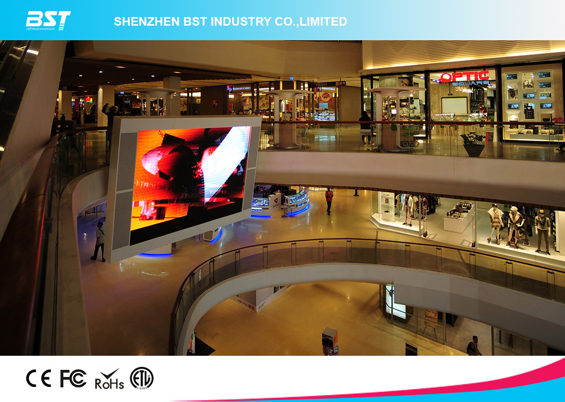 1920Hz P4.8mm Indoor Full Color Led Screen Video Wall Panel , with 250mmX250mm module