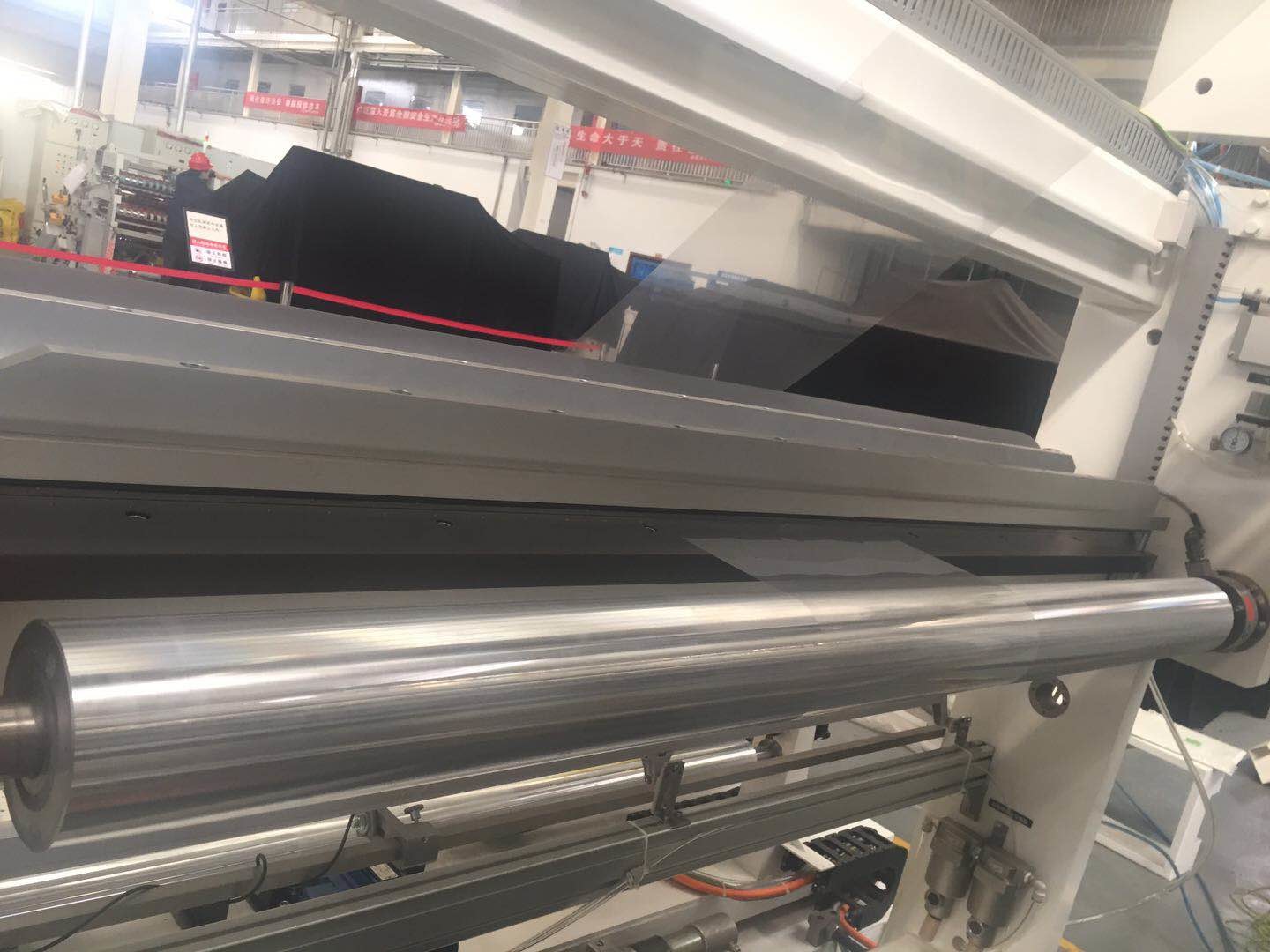 30 Micron 550mm 100m/Min Slitting Rewinder Machine