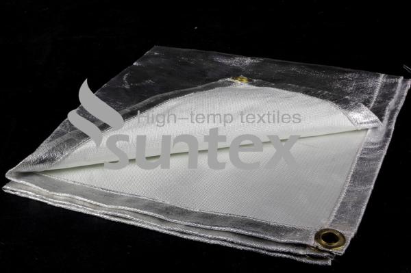 Silicone Coated Fiberglass Fabric Welding Blanket Roll fire resistant blanket