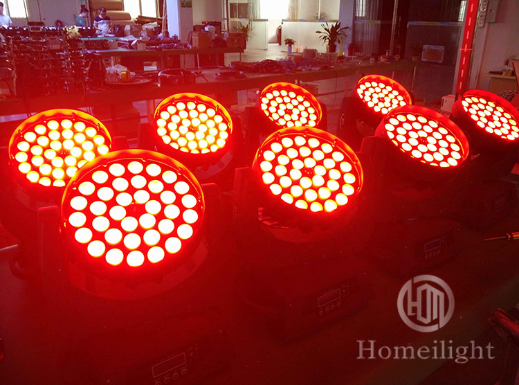 Pro 36pcs 10w 4in1 Rgbw 36x10w LED Zoom Wash Moving Head For Event Party