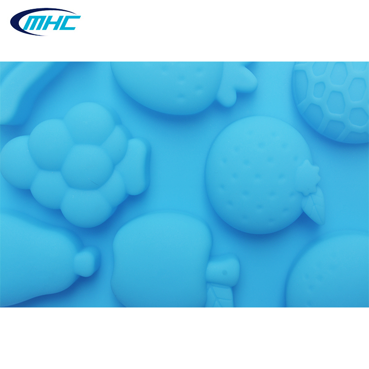 Rectangle Cake Fruit Shaped Silicone Molds Handmade Diy Eco Friendly