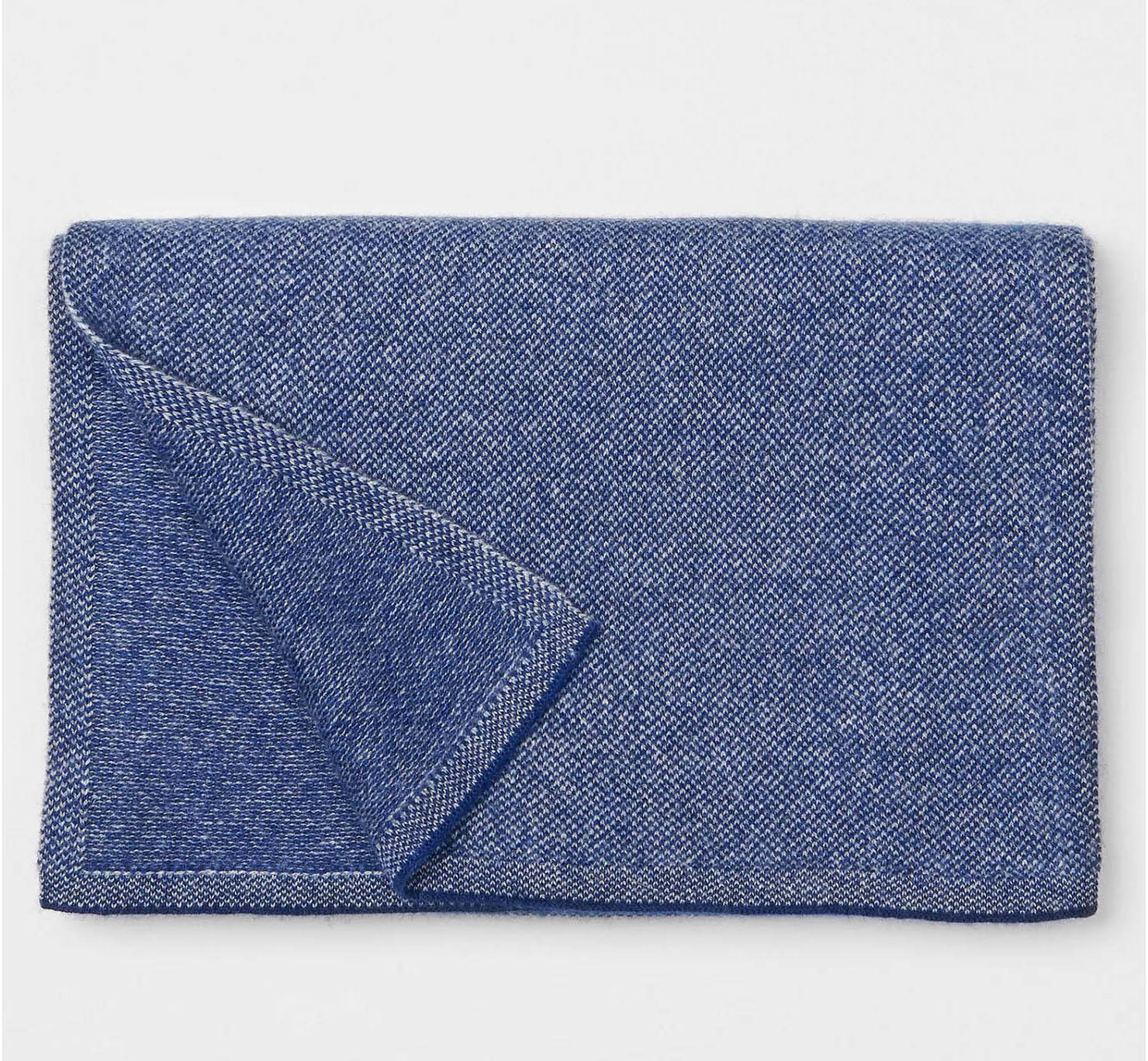 Birdseye 100 Percent Ladies Cashmere Scarf , Floating Jacquard Easy Knit Scarf