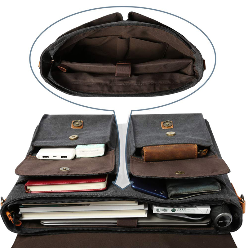Customized new design luxury Messenger Bag for Men
