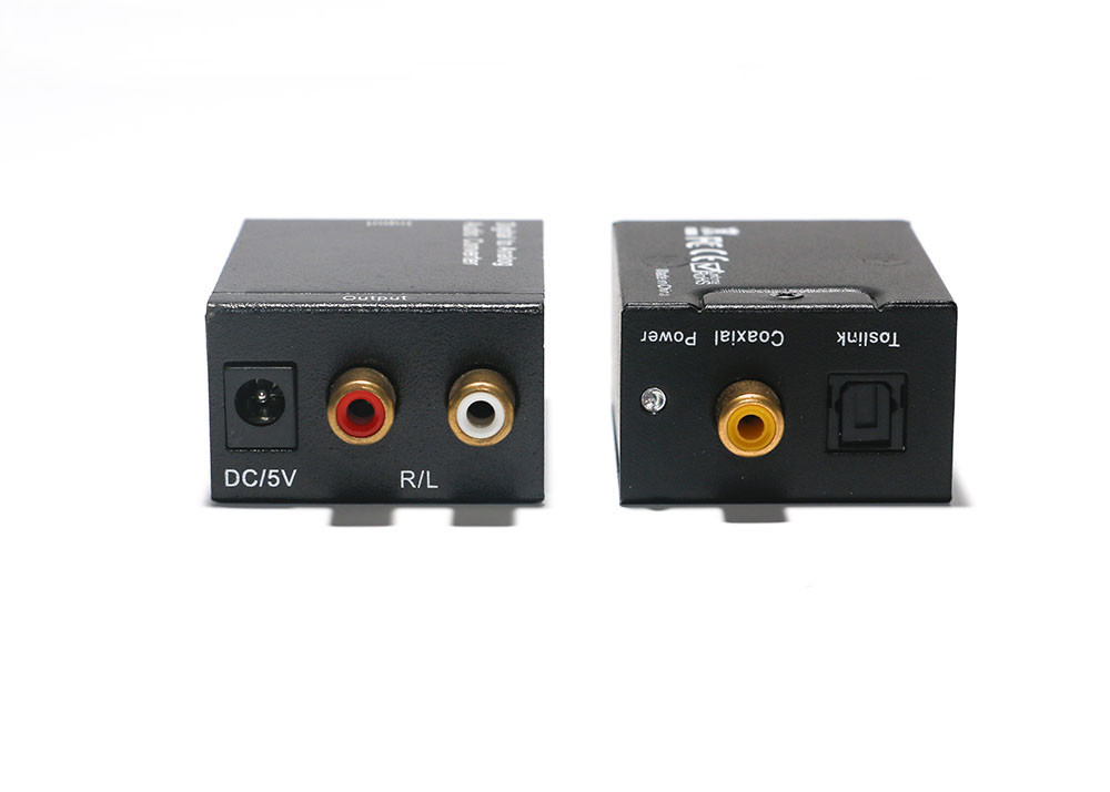 Factory Outlet Digital Optical Fiber To Analog 3.5mm Toslink/SPDIF Audio Converter DTA10