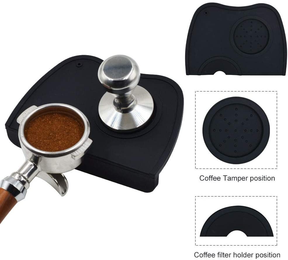 Silicone Rubber Espresso Tamping Mat 18cm*10cm*10cm Coffee Tea Accessories