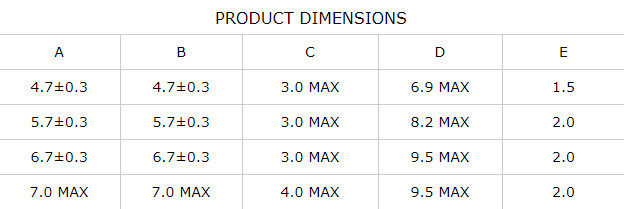 1.20 - 5600μH Shielded SMD Power Inductors / Low Profile Power Inductor TG-S02