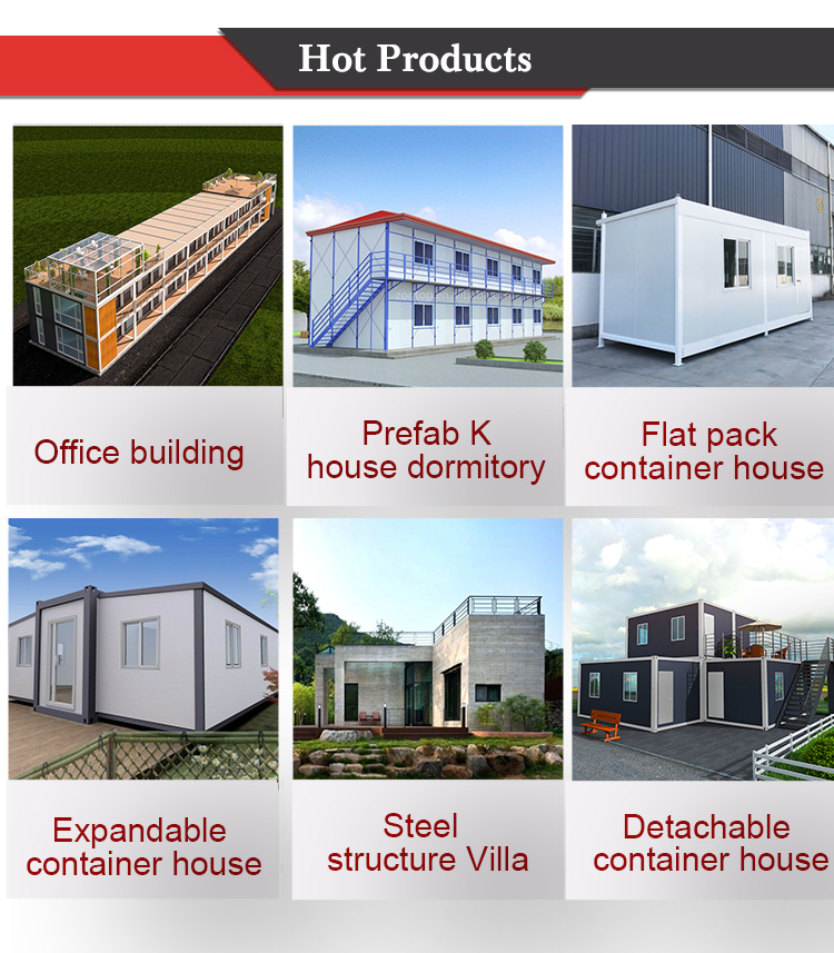 Zontop 20ft 40ft 2 Bedroom 3 Bedroom Flat Prefabricated Container House Container House Prefabricated Homes
