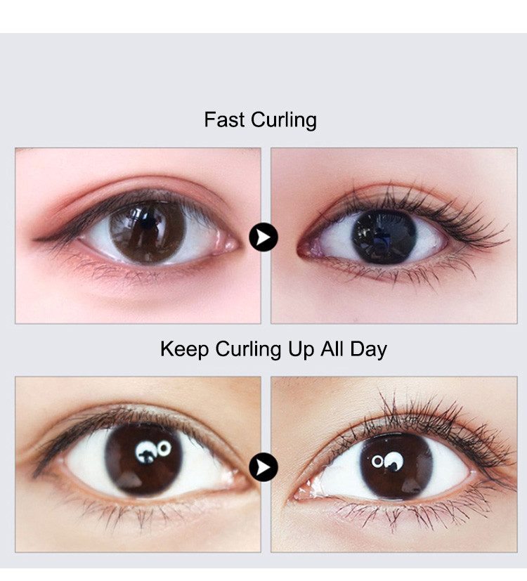 Long Lasting fast heating 43g Two Level Heated Eyelash Curler